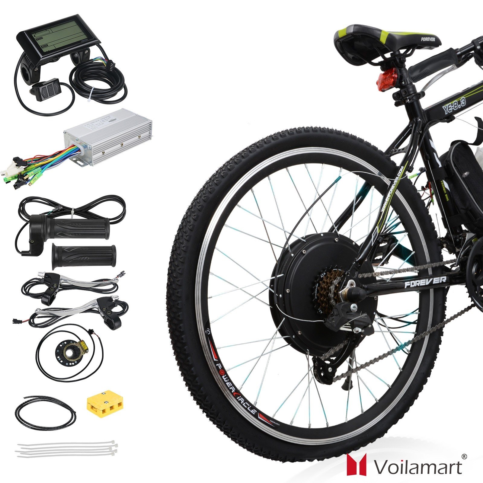 Voilamart Stealth Bomber Electric Bicycle Frame Conversion Kit 3000W 5000W  EBike