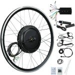 Voilamart 48V 2000W 26IN Electric Bicycle 100mm Front Hub Motor Wheel Conversion Kit Ebike Conversion Kit for Turn Pedal Bike Into E-bike 0.75'' Width Rim (Without Battery)